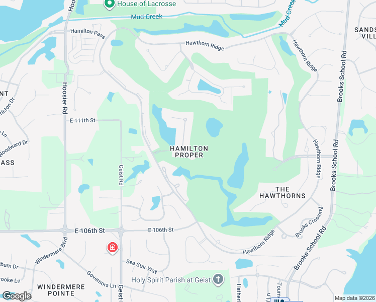 map of restaurants, bars, coffee shops, grocery stores, and more near 10947 Preservation Point in Fishers