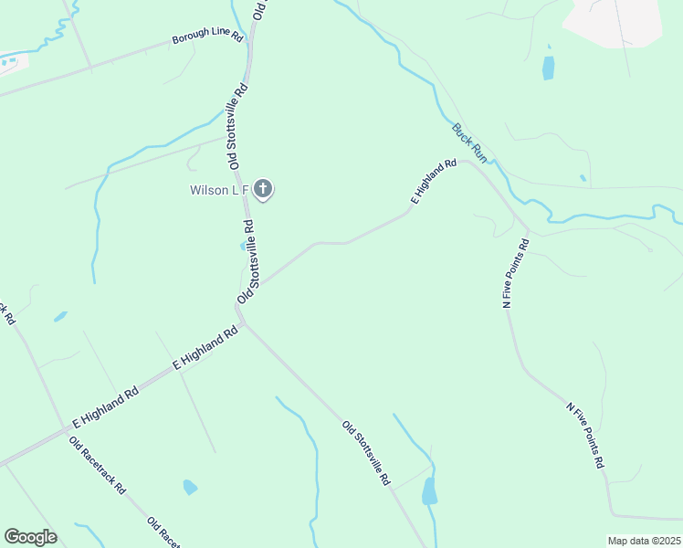 map of restaurants, bars, coffee shops, grocery stores, and more near 72 East Highland Road in Parkesburg