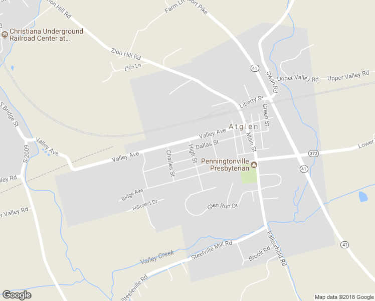 map of restaurants, bars, coffee shops, grocery stores, and more near 222 High Street in Atglen