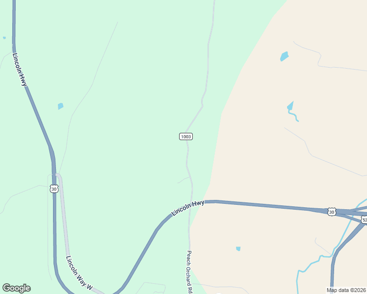 map of restaurants, bars, coffee shops, grocery stores, and more near 937 Peach Orchard Road in McConnellsburg