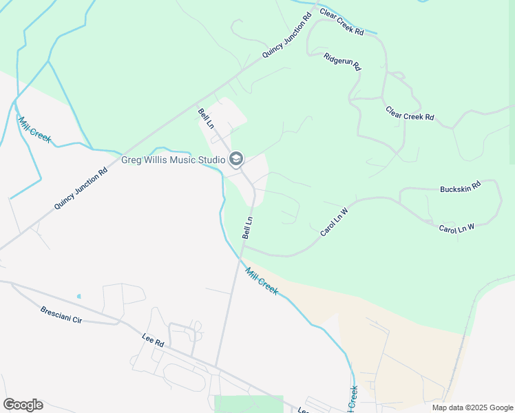 map of restaurants, bars, coffee shops, grocery stores, and more near 136 Bell Ln in Quincy