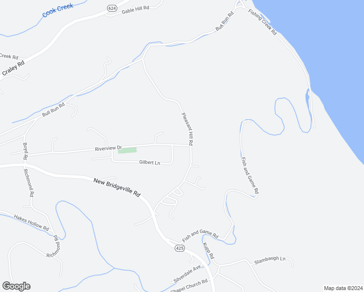 map of restaurants, bars, coffee shops, grocery stores, and more near 582 Riverview Drive in Wrightsville