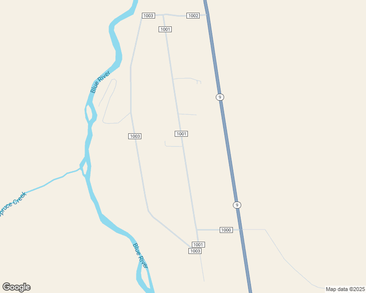 map of restaurants, bars, coffee shops, grocery stores, and more near County Road 1001 in Grand County