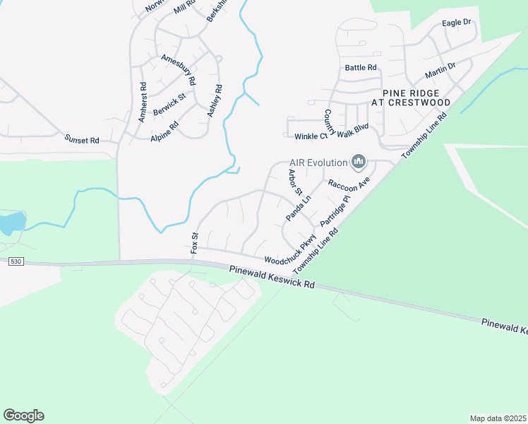 map of restaurants, bars, coffee shops, grocery stores, and more near 6 Rabbit Court in Manchester Township
