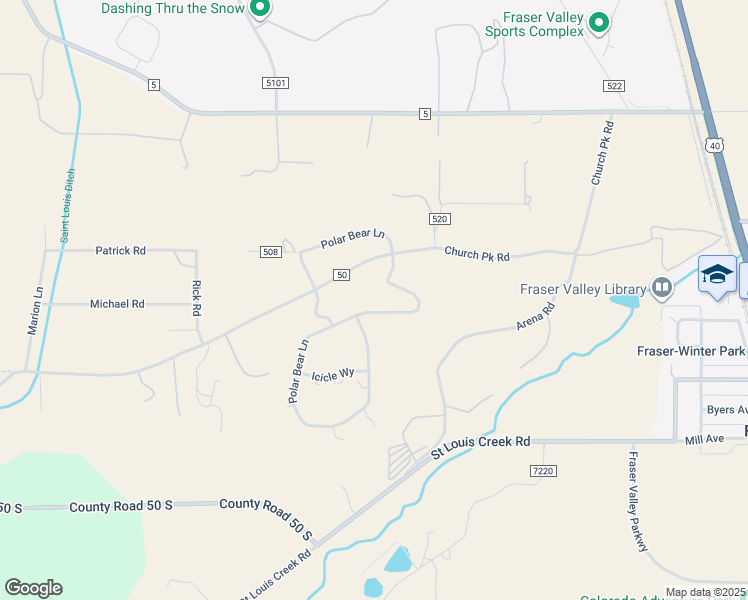 map of restaurants, bars, coffee shops, grocery stores, and more near 269 County Road in Parshall