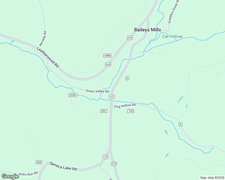 map of restaurants, bars, coffee shops, grocery stores, and more near South Leatherwood Road in Barnesville