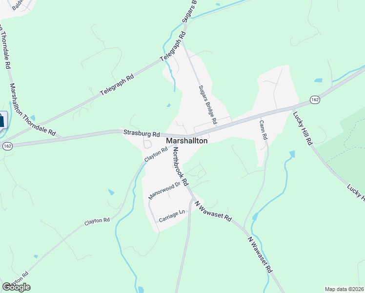map of restaurants, bars, coffee shops, grocery stores, and more near in Marshallton