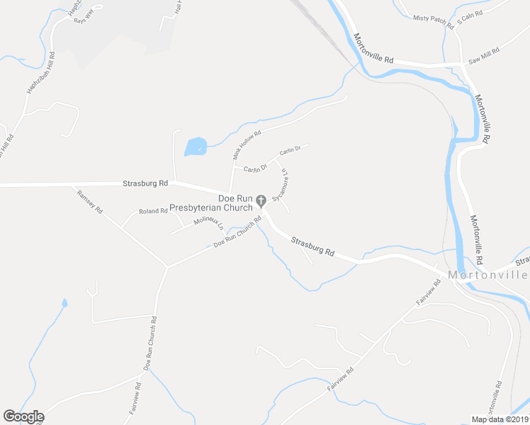 map of restaurants, bars, coffee shops, grocery stores, and more near 3078 Doe Run Church Road in Coatesville