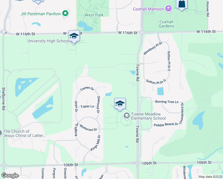 map of restaurants, bars, coffee shops, grocery stores, and more near 2973 Kings Ct in Carmel