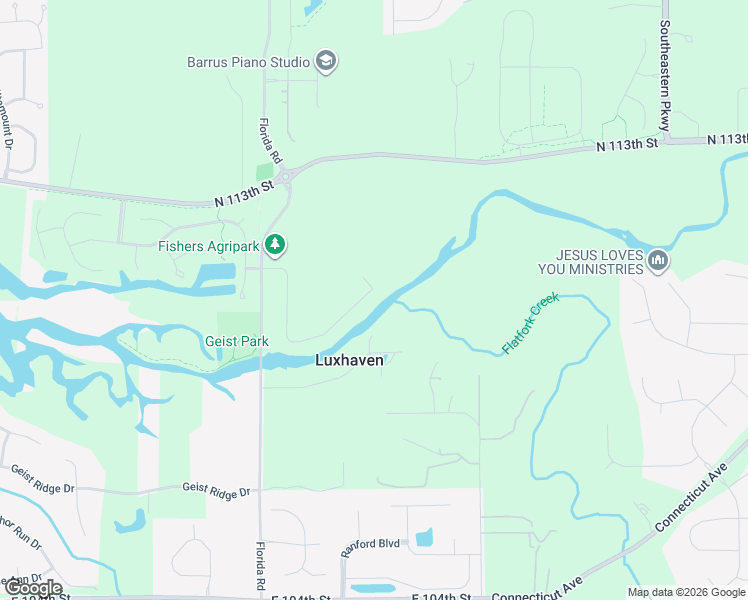 map of restaurants, bars, coffee shops, grocery stores, and more near 15595 Meith Street in Fortville