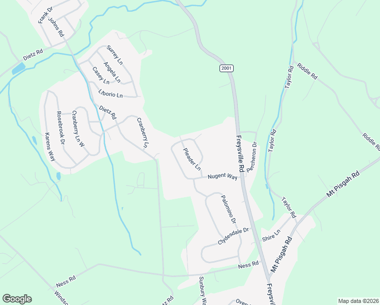 map of restaurants, bars, coffee shops, grocery stores, and more near 1565 Pleader Ln in York