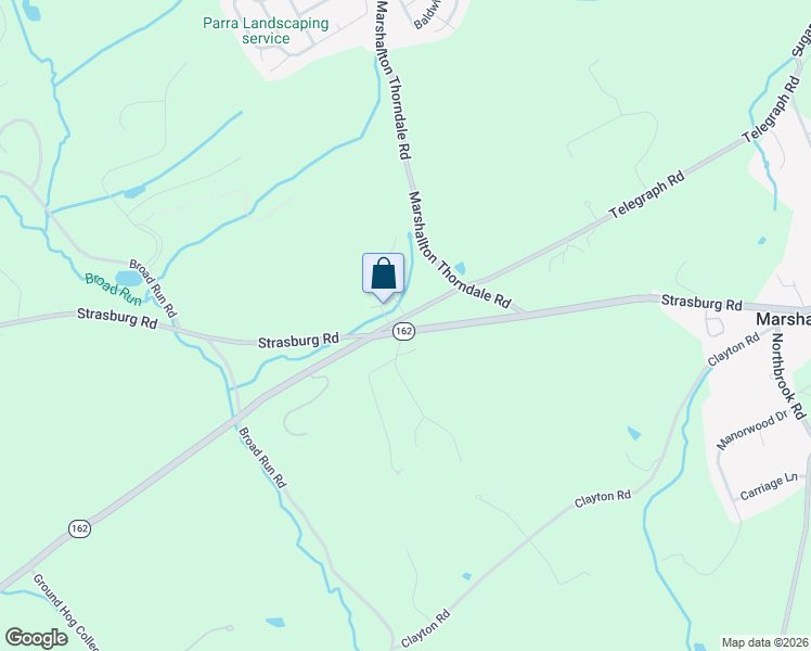 map of restaurants, bars, coffee shops, grocery stores, and more near 1526 Telegraph Road in Chester County