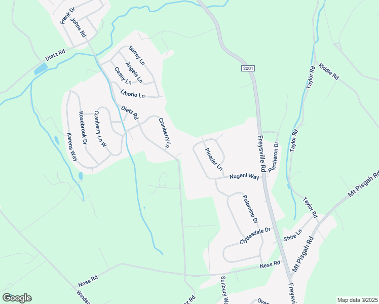 map of restaurants, bars, coffee shops, grocery stores, and more near 1210 Nugent Way in York