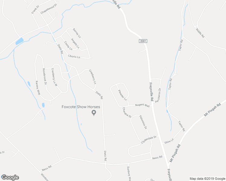 map of restaurants, bars, coffee shops, grocery stores, and more near 1205 Nugent Way in York