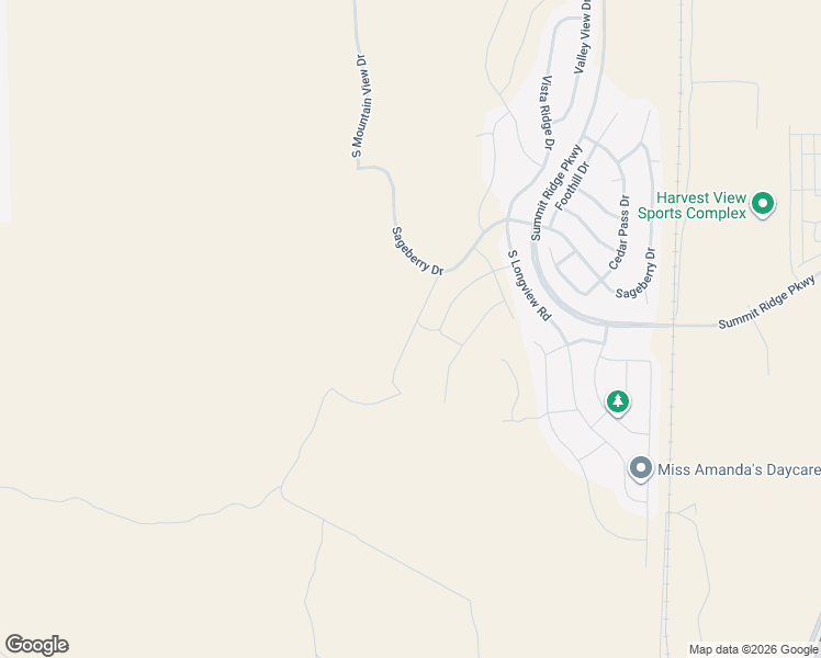 map of restaurants, bars, coffee shops, grocery stores, and more near South Sageberry Drive in Santaquin