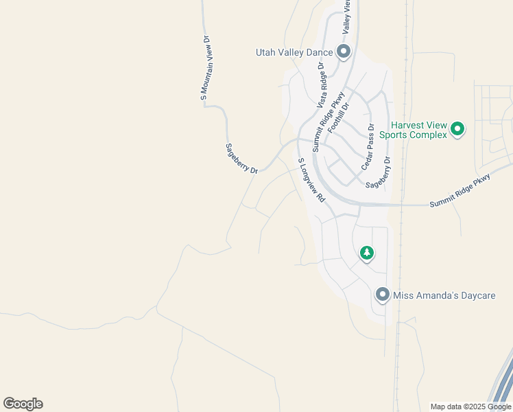 map of restaurants, bars, coffee shops, grocery stores, and more near 1686 South Windsong Drive in Santaquin