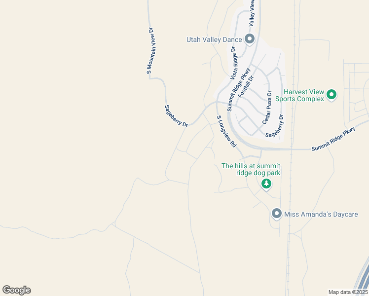 map of restaurants, bars, coffee shops, grocery stores, and more near 1686 South Windsong Drive in Santaquin