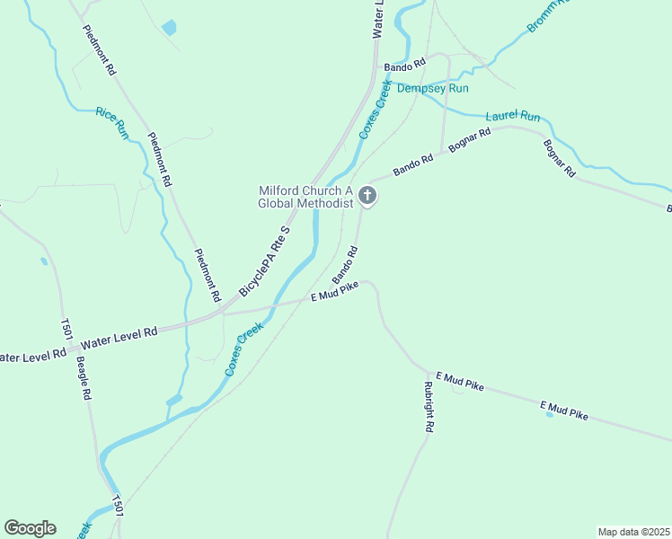 map of restaurants, bars, coffee shops, grocery stores, and more near 451 Bando Road in Somerset