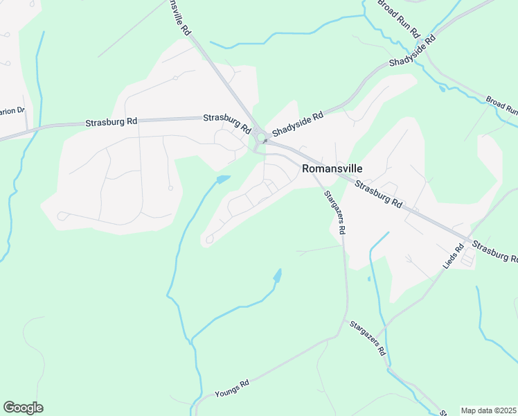 map of restaurants, bars, coffee shops, grocery stores, and more near 1226 Anderlea Drive in Romansville