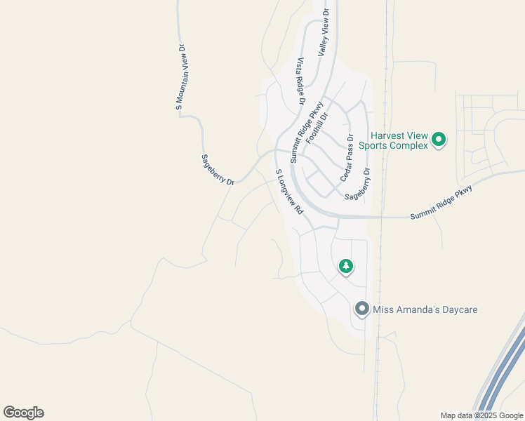map of restaurants, bars, coffee shops, grocery stores, and more near S White Sage Dr in Santaquin