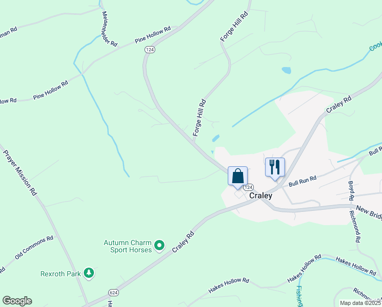 map of restaurants, bars, coffee shops, grocery stores, and more near 406 Abels Road in Wrightsville