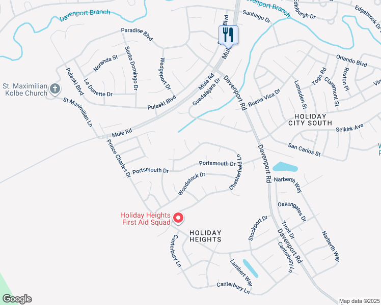 map of restaurants, bars, coffee shops, grocery stores, and more near 6 Alton Court in Toms River