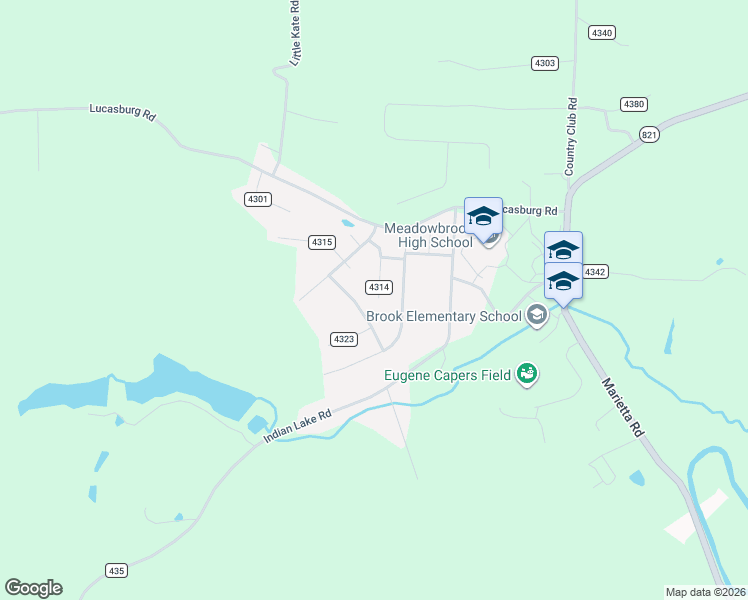map of restaurants, bars, coffee shops, grocery stores, and more near 210 Patricia Drive in Byesville