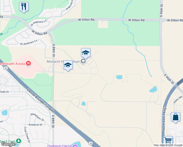 map of restaurants, bars, coffee shops, grocery stores, and more near 329 Campus Drive in Louisville