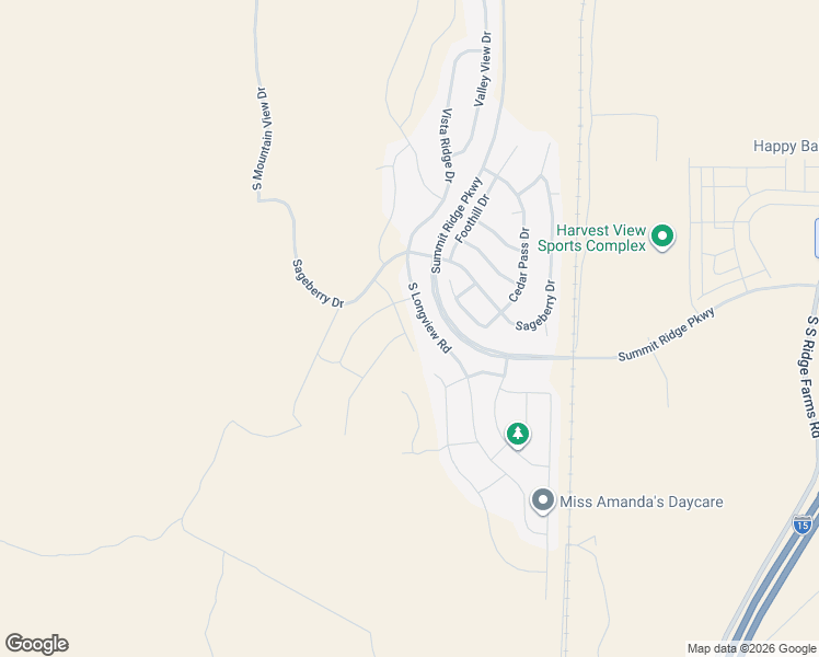 map of restaurants, bars, coffee shops, grocery stores, and more near 1541 South Deerbrook Road in Santaquin