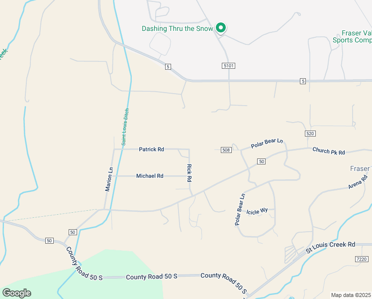 map of restaurants, bars, coffee shops, grocery stores, and more near 46 County Road in Parshall