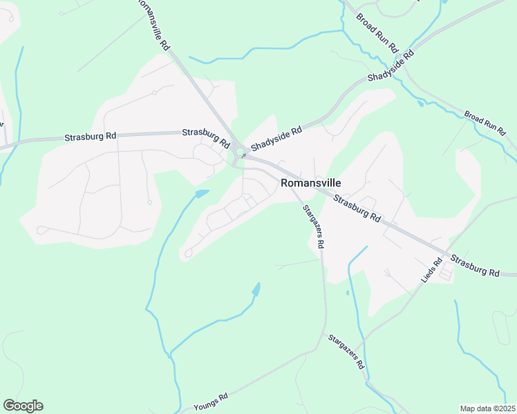 map of restaurants, bars, coffee shops, grocery stores, and more near 1215 Anderlea Drive in Romansville