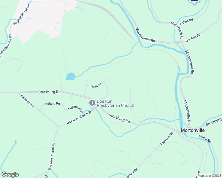 map of restaurants, bars, coffee shops, grocery stores, and more near 108 Sycamore Lane in Coatesville