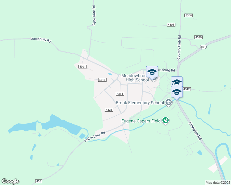 map of restaurants, bars, coffee shops, grocery stores, and more near 210 Patricia Drive in Byesville