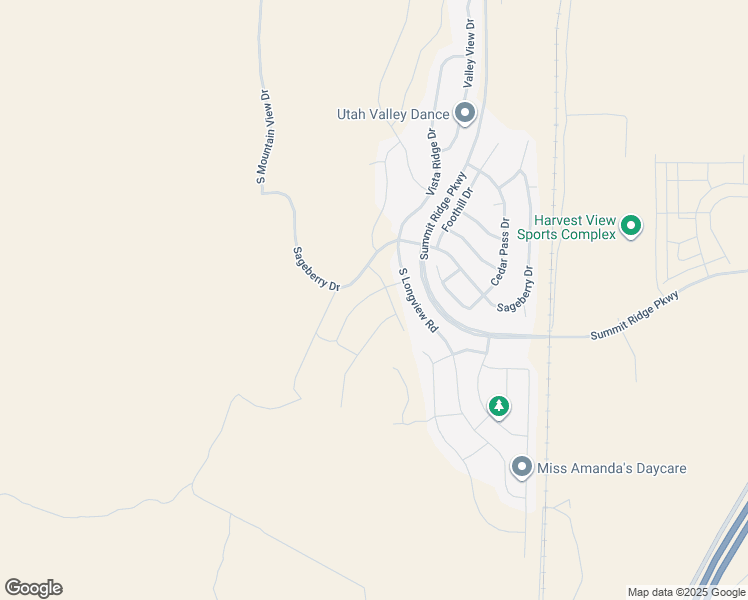 map of restaurants, bars, coffee shops, grocery stores, and more near 1511 South Windsong Drive in Santaquin