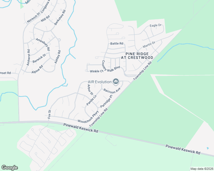 map of restaurants, bars, coffee shops, grocery stores, and more near 104-7 Linden Court in Manchester Township