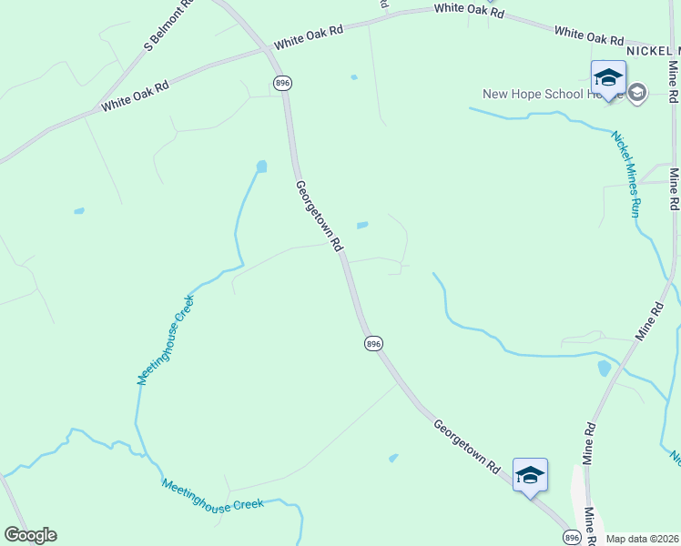 map of restaurants, bars, coffee shops, grocery stores, and more near 916 Georgetown Road in Paradise