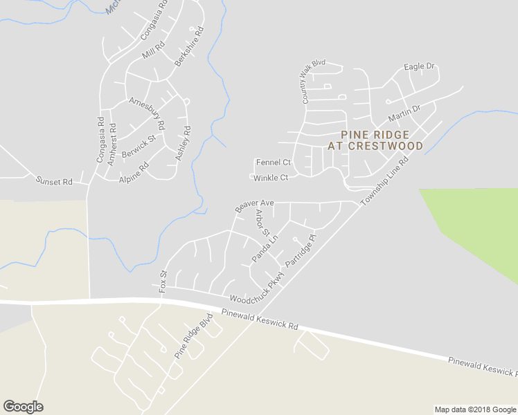 map of restaurants, bars, coffee shops, grocery stores, and more near 20 Arbor Street in Manchester Township