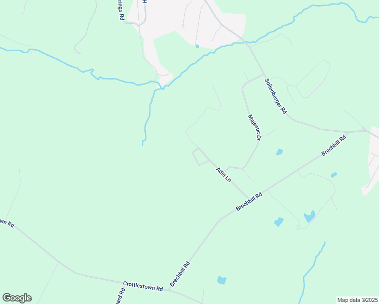 map of restaurants, bars, coffee shops, grocery stores, and more near 2380 Majestic Court in Chambersburg