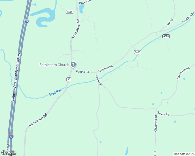 map of restaurants, bars, coffee shops, grocery stores, and more near 11928 Robins Road in Byesville