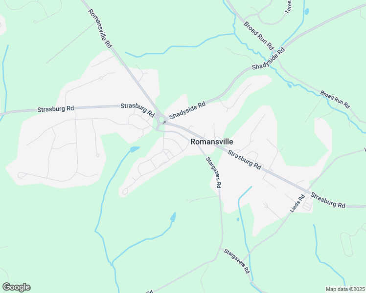 map of restaurants, bars, coffee shops, grocery stores, and more near 1215 Anderlea Drive in Romansville