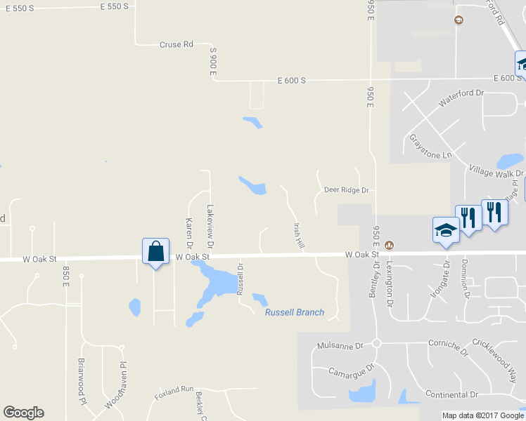 map of restaurants, bars, coffee shops, grocery stores, and more near 6265 Boone Ridge in Zionsville