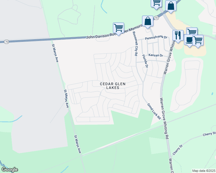 map of restaurants, bars, coffee shops, grocery stores, and more near in Manchester Township