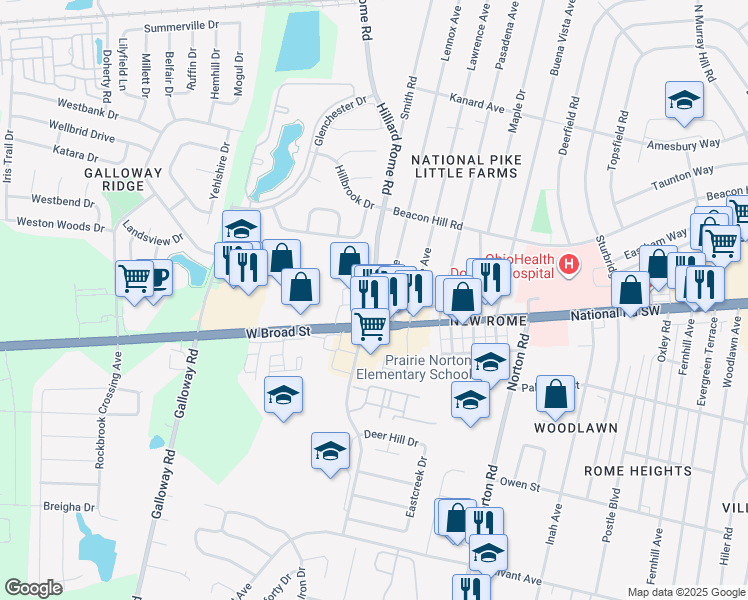36 Hilliard Rome Road, Columbus OH Walk Score