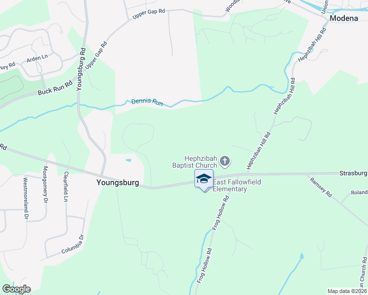 map of restaurants, bars, coffee shops, grocery stores, and more near 2275 Strasburg Road in Coatesville