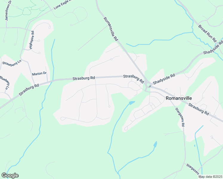 map of restaurants, bars, coffee shops, grocery stores, and more near 1007 Weible Drive in Coatesville