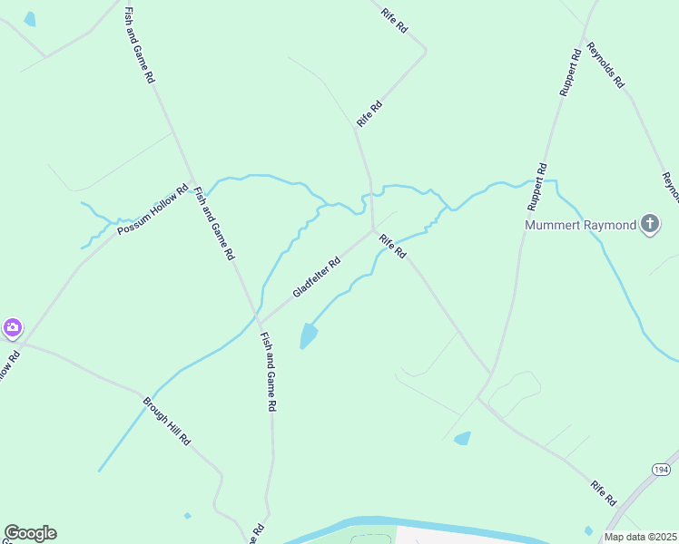 map of restaurants, bars, coffee shops, grocery stores, and more near 131 Gladfelter Road in East Berlin