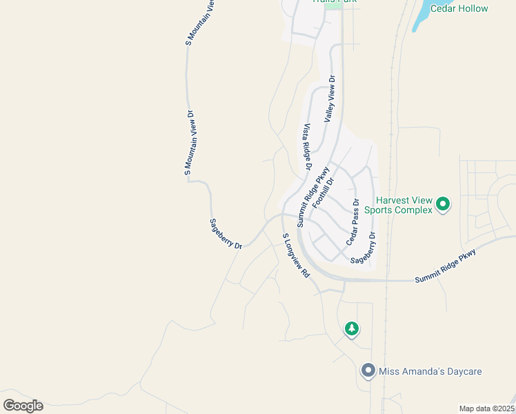 map of restaurants, bars, coffee shops, grocery stores, and more near 1380 West View Drive in Santaquin