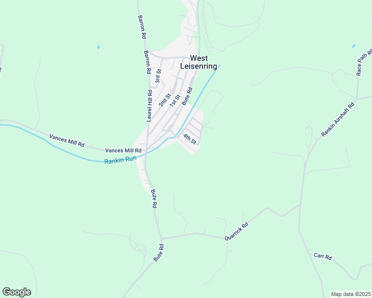 map of restaurants, bars, coffee shops, grocery stores, and more near 310 4th Street in West Leisenring