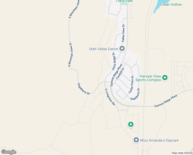 map of restaurants, bars, coffee shops, grocery stores, and more near 1368 West View Drive in Santaquin