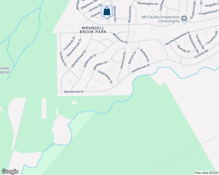 map of restaurants, bars, coffee shops, grocery stores, and more near 7 Edgewater Drive in Toms River